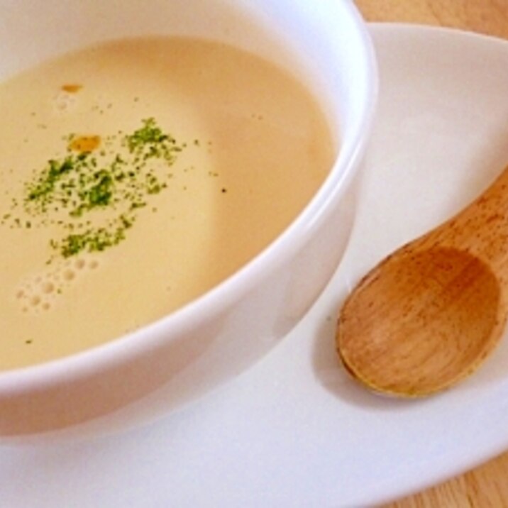 豆乳とコーンのスープ